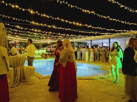 CIELO STELLATO MICROLUCI Luminarie Matrimonio