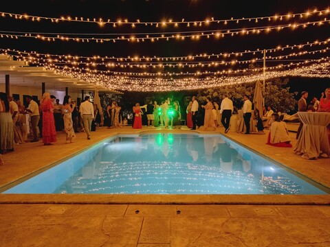 CIELO STELLATO MICROLUCI Luminarie Matrimonio