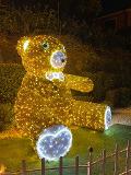 ORSO YOGHI 3D Luminarie Natalizie per Piazze