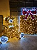 ORSO YOGHI 3D Luminarie Natalizie per Piazze