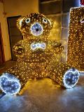 ORSO YOGHI 3D Luminarie Natalizie per Piazze