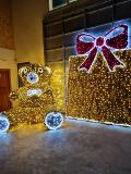 ORSO YOGHI 3D Luminarie Natalizie per Piazze