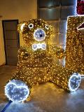 ORSO YOGHI 3D Luminarie Natalizie per Piazze