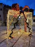 PACCO REGALO 3D ABETE Luminarie Natalizie per Piazze