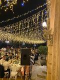 TETTO LUCI CIELO STELLATO ICE LIGHT Luminarie Matrimonio