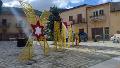 SCRITTA XMAS 2D PAVIMENTO Luminarie Natalizie per Piazze