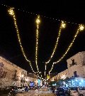 FILARE DI STRINGHE MINILUCCIOLE Luminarie Natalizie per Strade