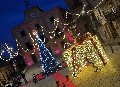 FILARE DI STRINGHE MINILUCCIOLE Luminarie Natalizie per Strade