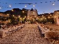 CIELO STELLATO CON LAMPADE VINTAGE Luminarie Natalizie per Strade