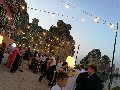 CIELO STELLATO CON LAMPADE VINTAGE Luminarie Natalizie per Strade