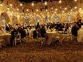 CIELO STELLATO CON LAMPADE VINTAGE Luminarie Natalizie per Strade