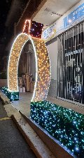 PALLA INGRESSO JINY 3D Luminarie Natalizie per Piazze