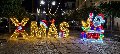 SCRITTA XMAS 2D PAVIMENTO Luminarie Natalizie per Piazze