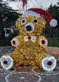 ORSO YOGHI 3D Luminarie Natalizie per Piazze