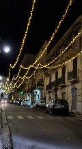 FILARE DI STRINGHE MINILUCCIOLE Luminarie Natalizie per Strade