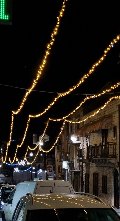 FILARE DI STRINGHE MINILUCCIOLE Luminarie Natalizie per Strade