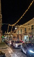 FILARE DI STRINGHE MINILUCCIOLE Luminarie Natalizie per Strade