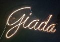 SCRITTE FLEX LED PERSONALIZZATE Luminarie d'arredo Scritte Luminose