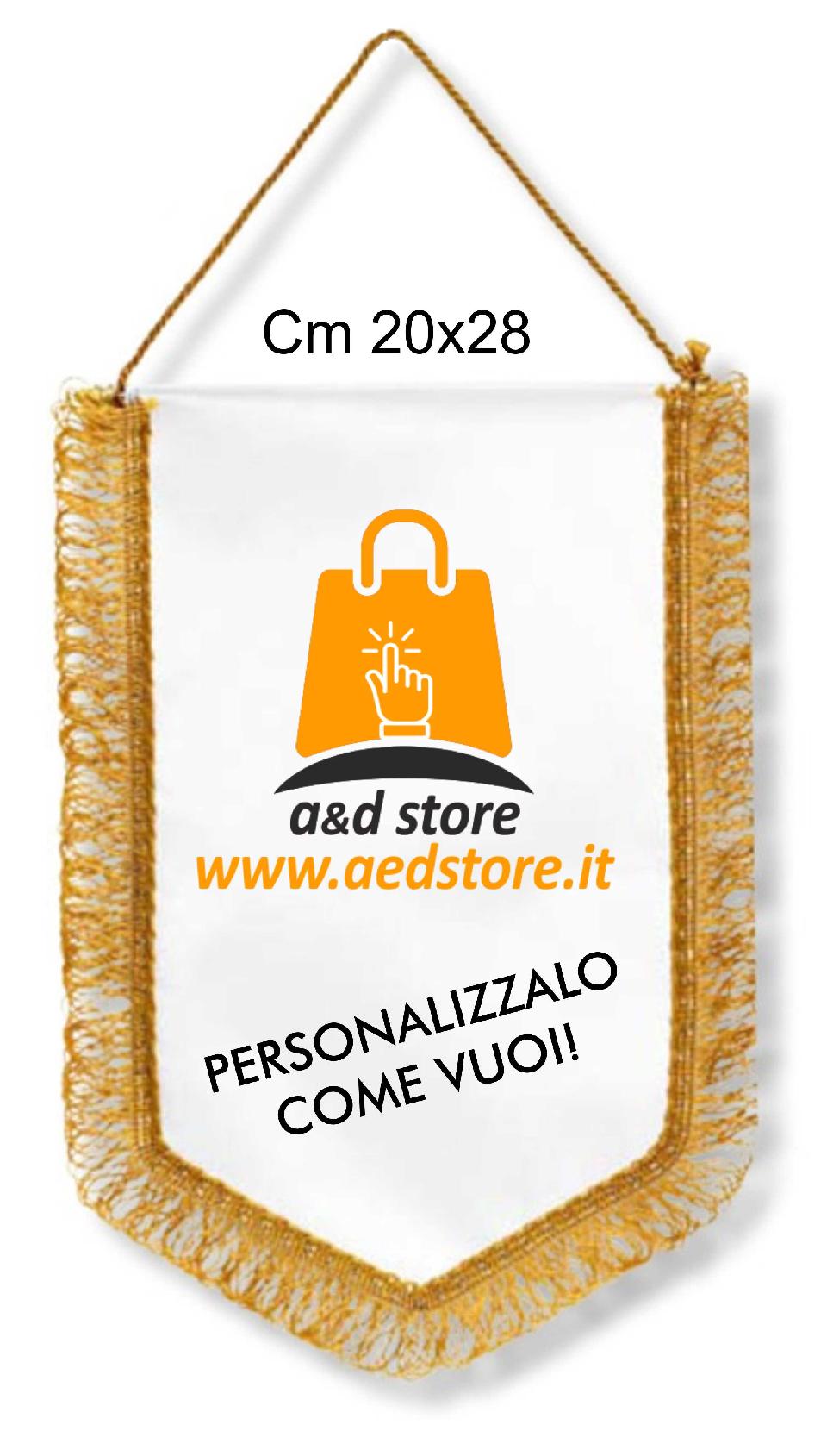Gagliardetto personalizzato AeD Gagliardetto rettangolare personalizzato in sublimazione