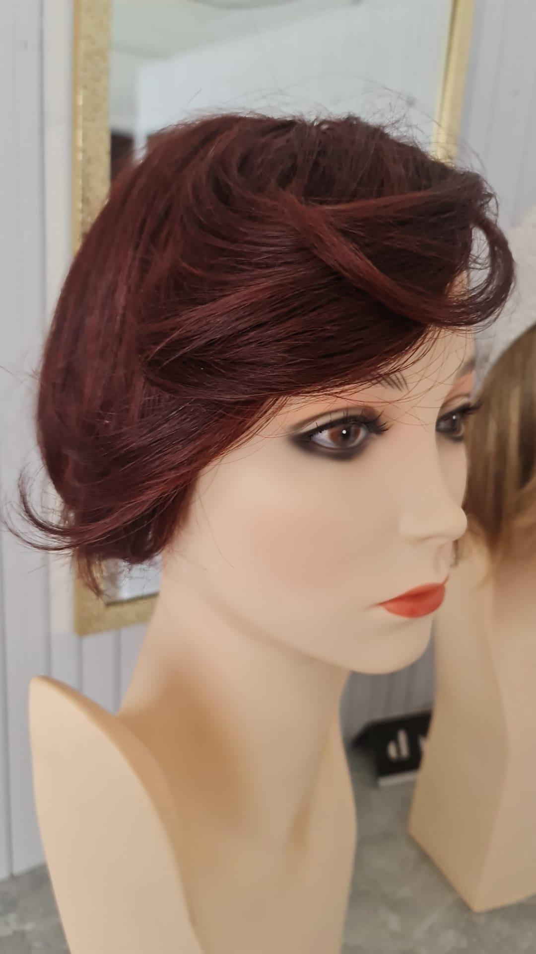 Parrucca capelli corti veri