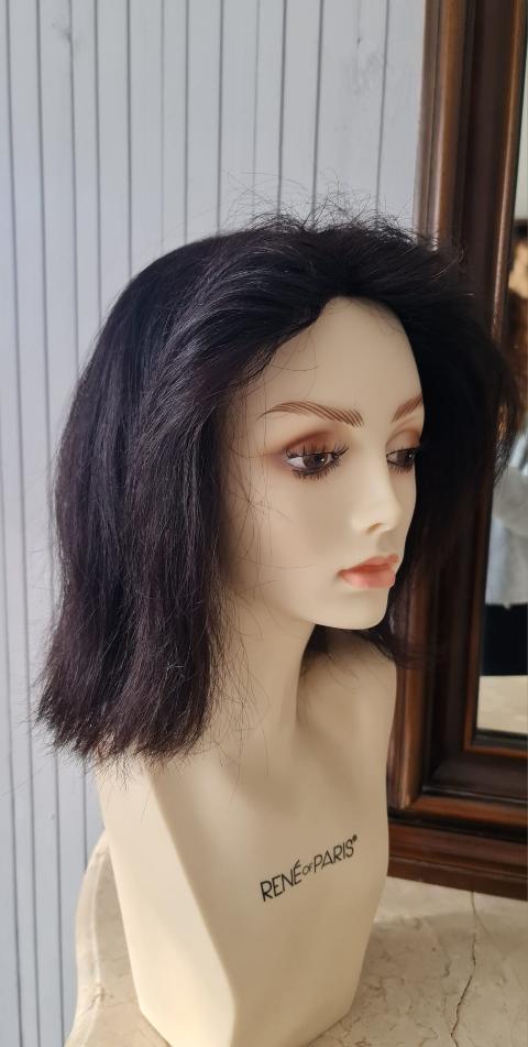 Parrucca capelli corti veri