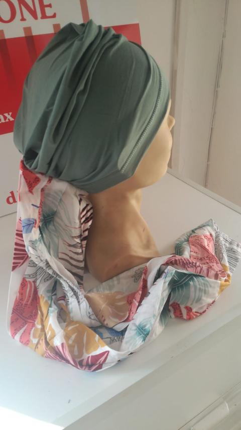 Donna turbante per Capelli in fibra di bambù in fantasia personalizzabile
