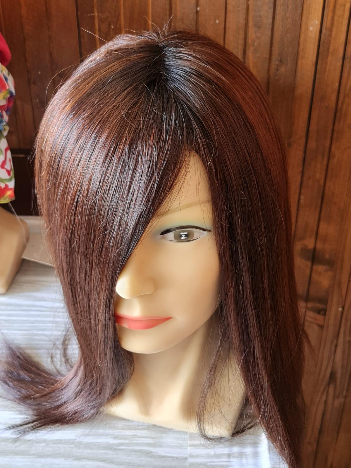 Parrucca donna capelli veri