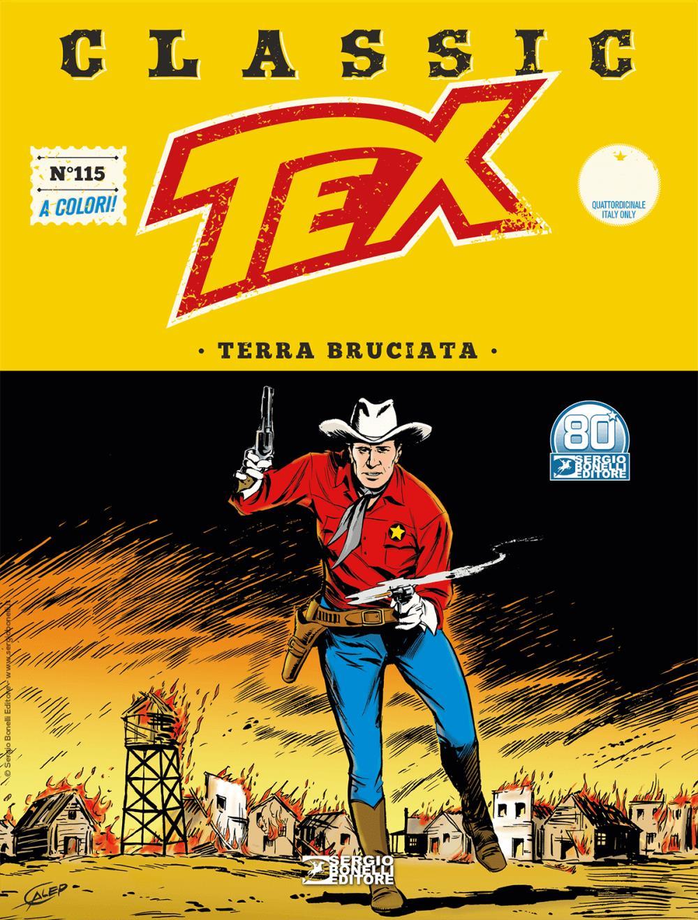 TEX CLASSIC 115 BONELLI FUMETTO GIANLUIGI BONELLI & GALEP - Palermo