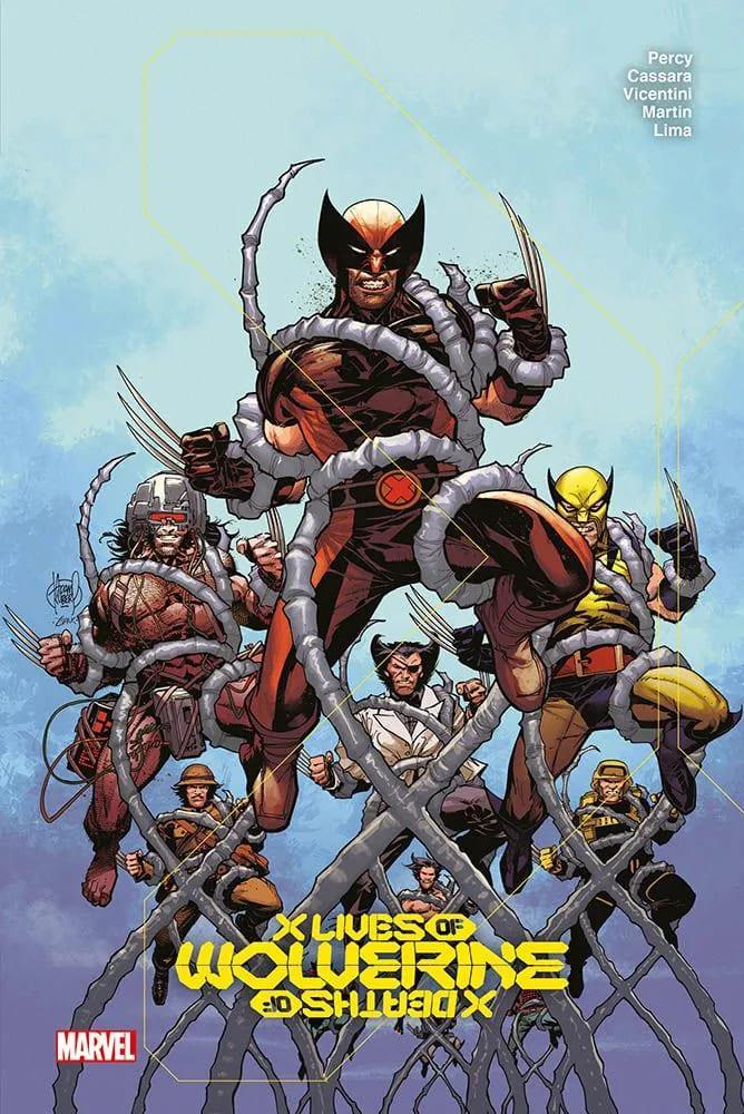 X LIVES/X DEATHS OF WOLVERINE MARVEL COMICS PERCY, CASSARA, MARTIN & AA.VV  - Palermo