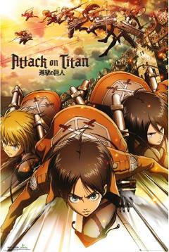 ATTACK ON TITAN KEY ART  ABYSTYLE POSTER