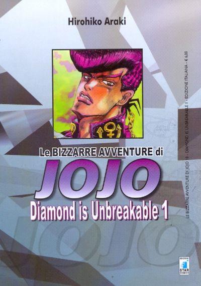 LE BIZZARRE AVVENTURE JO JO 18 - DIAMOND IS UNBREAKABLE 01 STARCOMICS MANGA