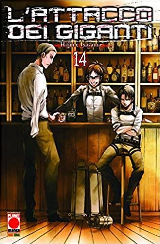 L'ATTACCO DEI GIGANTI 14 III RIST PLANETMANGA SHONEN HAJIME ISAYAMA
