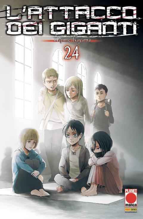 L'ATTACCO DEI GIGANTI 24 PLANETMANGA SHONEN HAJIME ISAYAMA