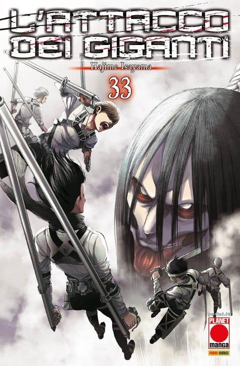 L'ATTACCO DEI GIGANTI 33 PLANETMANGA SEINEN HAJME ISAYAMA
