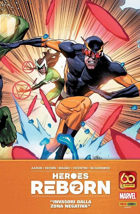 HEROES REBORN 02 PANINI COMICS JASON AARON & ED MCGUINNESS