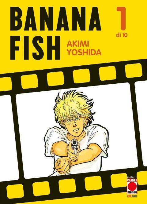 BANANA FISH 01 - II RISTAMPA PLANETMANGA YAOI AKIRA YOSHIDA