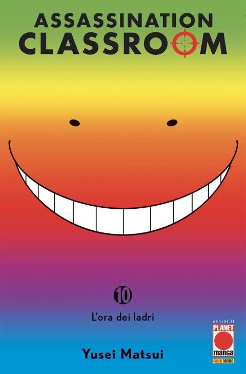 ASSASSINATION CLASSROOM 10 RIST. PLANETMANGA SHONEN YUSEI MATSUI