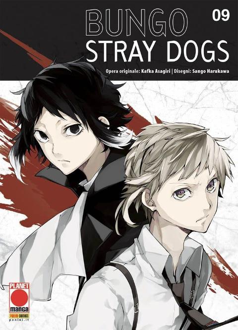 BUNGO STRAY DOGS 09 - I RISTAMPA  PLANETMANGA SEINEN SANGO HARUKAWA & KAFKA ASAGIRI