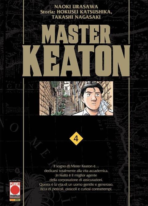 MASTER KEATON 04 - I RISTAMP PLANETMANGA SEINEN NAOKI URASAWA