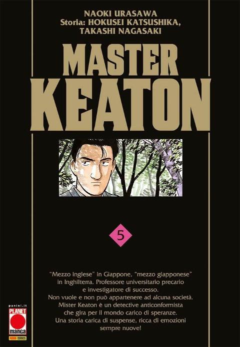 MASTER KEATON 05 - I RISTAMPA  PLANETMANGA SEINEN NAOKI URASAWA