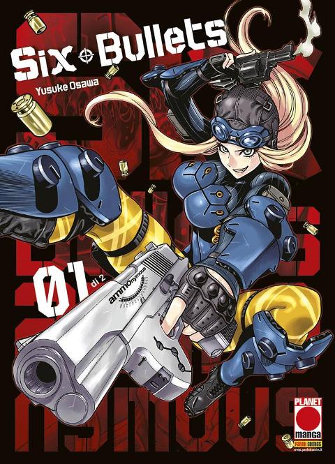 SIX BULLETS 1 PLANETMANGA SHONEN YUSUKE OSAWA