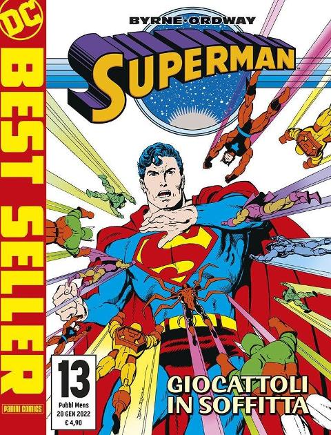 SUPERMAN DI JOHN BYRNE 13 DC COMICS JERRY ORDWAY & JOHN BYRNE