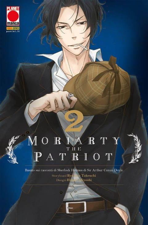 MORIARTY THE PATRIOT 02 RISTAMPA PLANETMANGA SHONEN TAKEUCHI & MIYOSHI