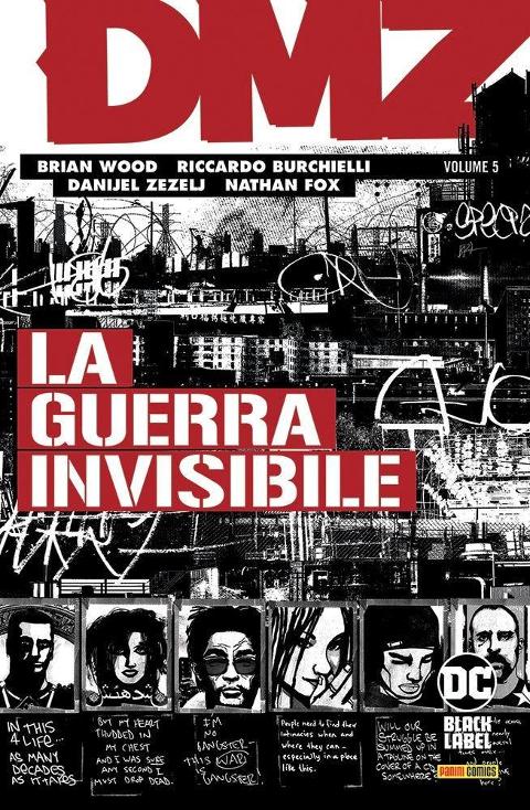 DMZ 5 - LA GUERRA INVISIBILE DC COMICS BURCHIELLI, WOOD & DONALDSON