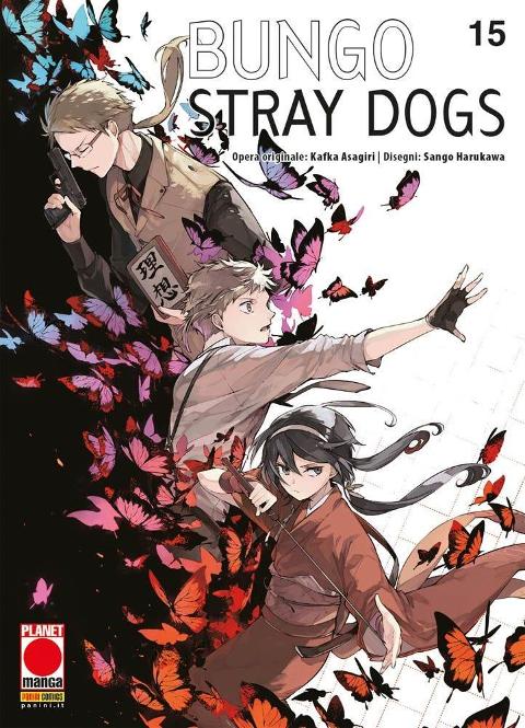 BUNGO STRAY DOGS 15 I RISTAMPA PLANETMANGA SEINEN SANGO HARUKAWA & KAFKA ASAGIRI