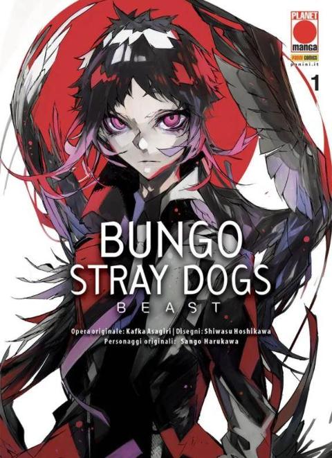 BUNGO STRAY DOGS BEAST 01  PLANETMANGA SEINEN ASAGIRI, HARUKAWA & HOSHIKAWA