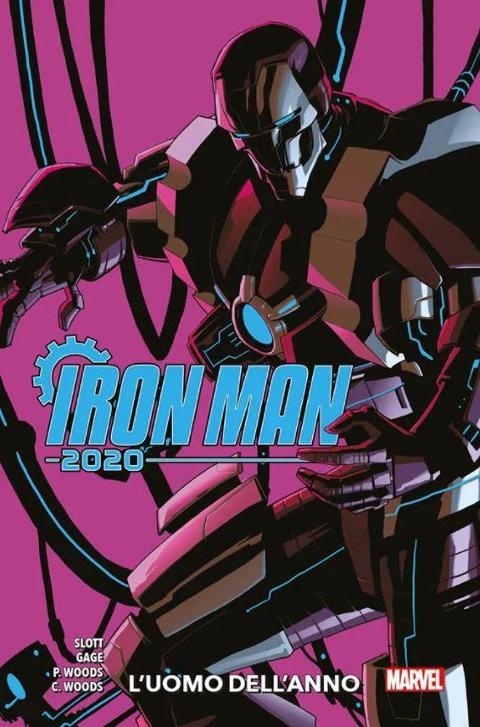 IRON MAN 2020- L'UOMO DELL'ANNO MARVEL COMICS WOODS, SLOTT, GAGE & WOOD