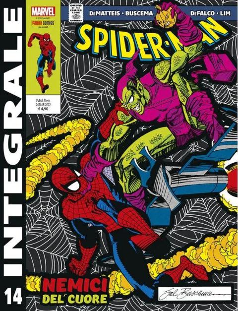 MARVEL INTEGRALE: SPIDER-MAN DI J.M. DEMATTEIS 14 MARVEL COMICS J.M. DEMATTEIS & SAL BUSCEMA