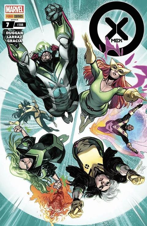 GLI INCREDIBILI X-MEN 388 - 7 MARVEL COMICS GRACIA, LARRAZ & DUGGAN