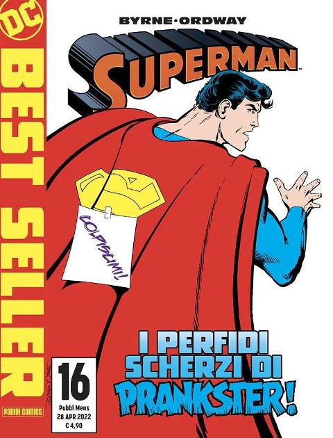SUPERMAN DI JOHN BYRNE 16 DC COMICS JERRY ORDWAY & JOHN BYRNE